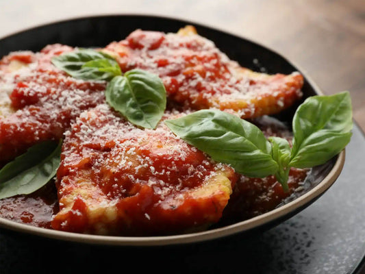 Ravioli with Meat Sauce
